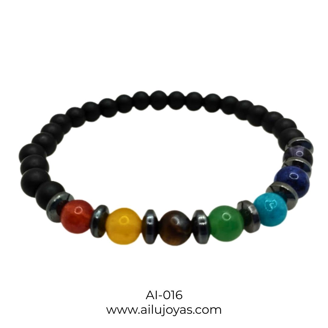 Pulsera de Protección Siete Chakras – Armonía Energética